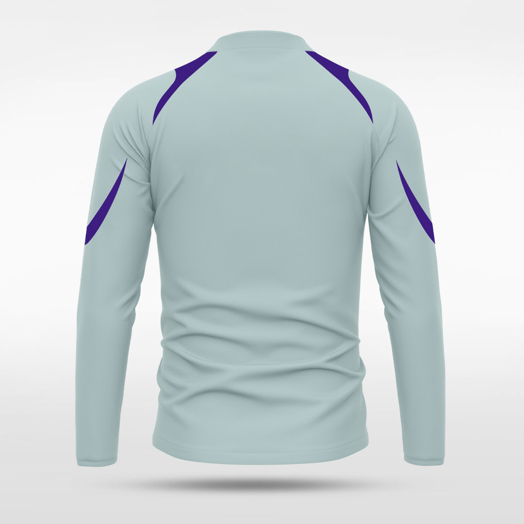 1/4 Half Zip Vanta PU Series Phantblade - AS233XFHR3 silver
