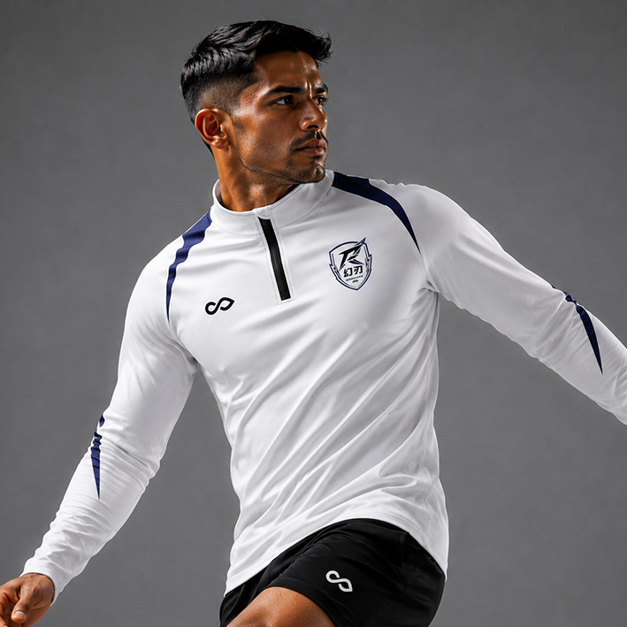 1/4 Half Zip Vanta PU Series Phantblade - AS233XFHR3 white