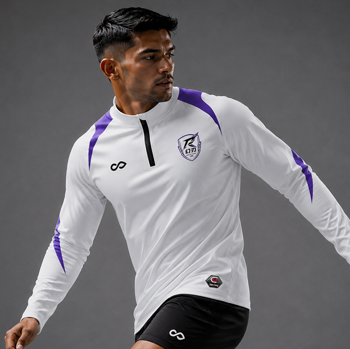 1/4 Half Zip Vanta PU Series Phantblade - AS233XFHR3 white