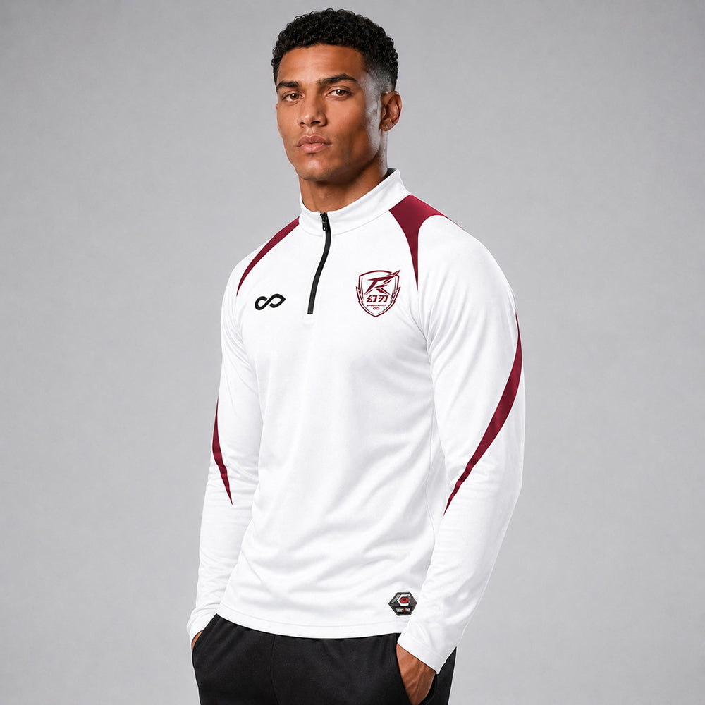 1/4 Half Zip Vanta PU Series Phantblade - AS233XFHR3 white
