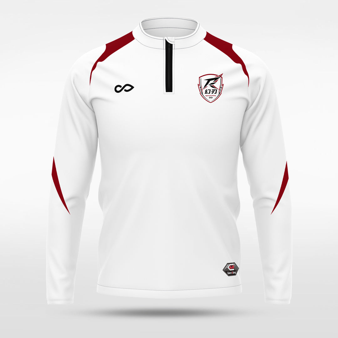 1/4 Half Zip Vanta PU Series Phantblade - AS233XFHR3 white