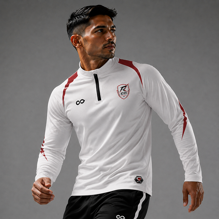 1/4 Half Zip Vanta PU Series Phantblade - AS233XFHR3 white