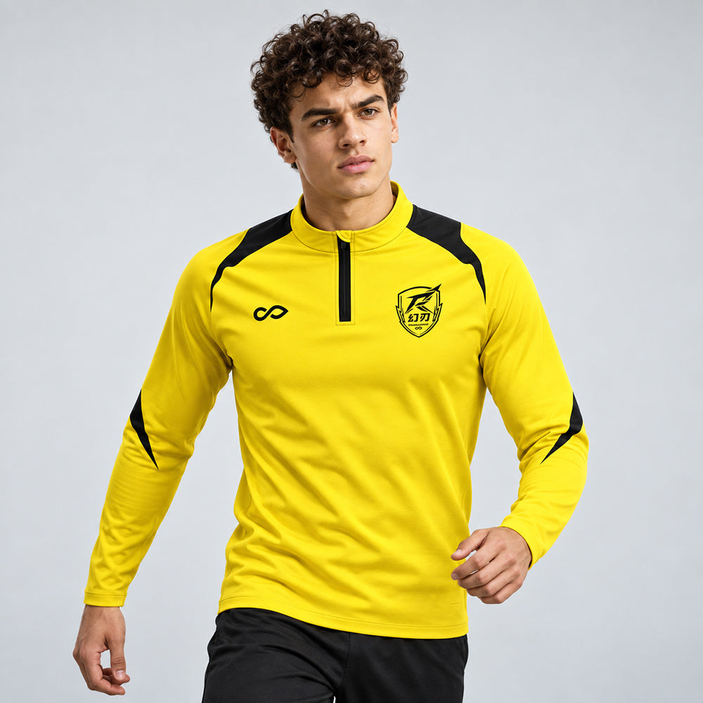 1/4 Half Zip Vanta PU Series Phantblade - AS233XFHR3 yellow