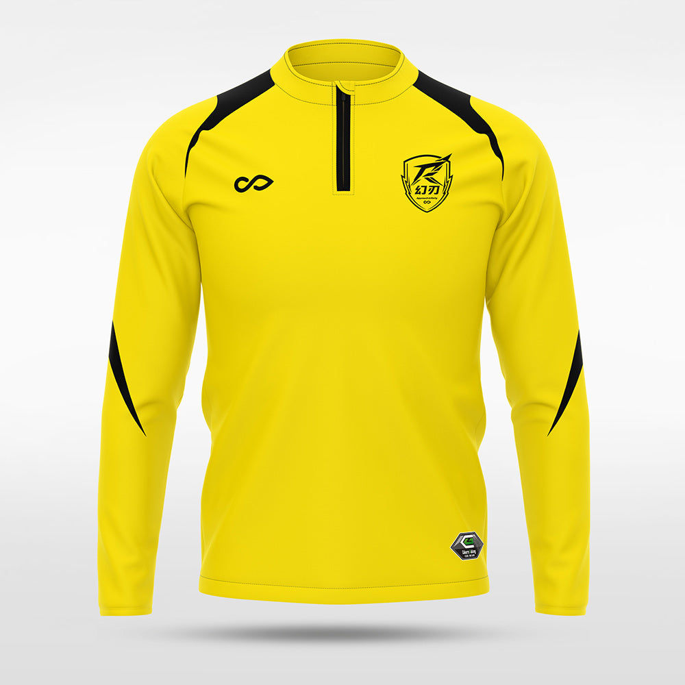 1/4 Half Zip Vanta PU Series Phantblade - AS233XFHR3 yellow