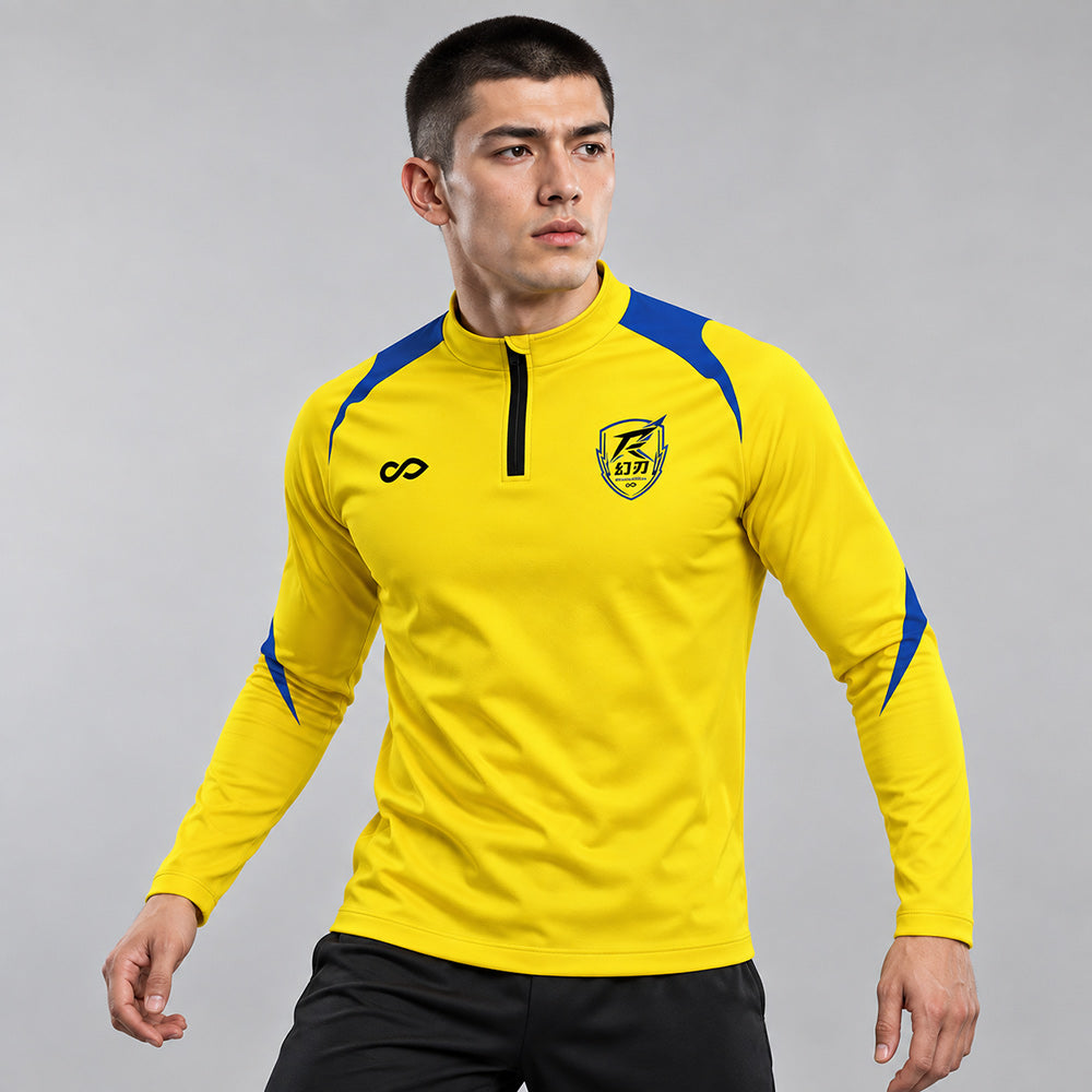 1/4 Half Zip Vanta PU Series Phantblade - AS233XFHR3 yellow