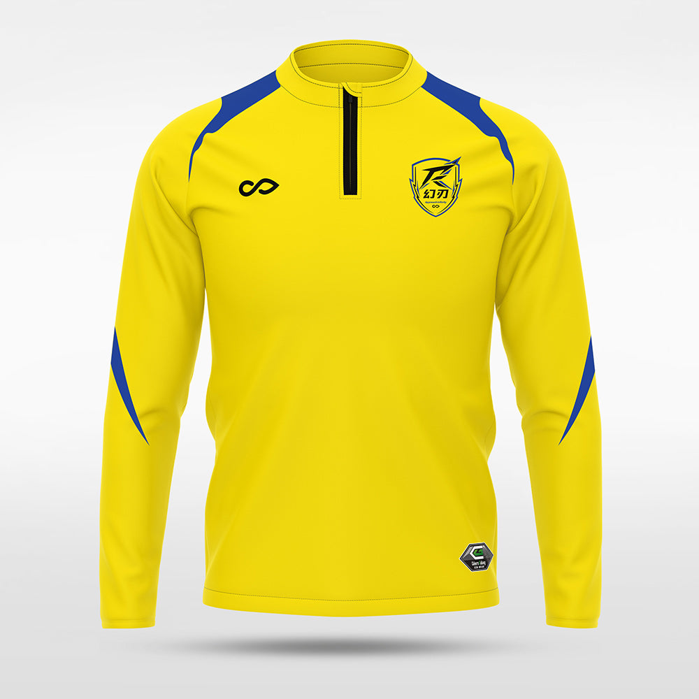 1/4 Half Zip Vanta PU Series Phantblade - AS233XFHR3 yellow