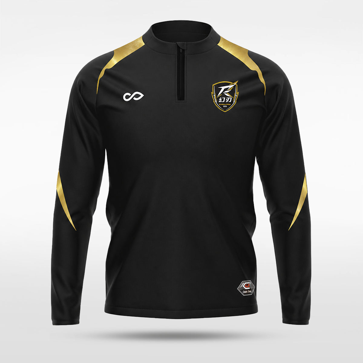 kid 1/4 Half Zip Vanta PU Series Phantblade - AS233XFHR8 black