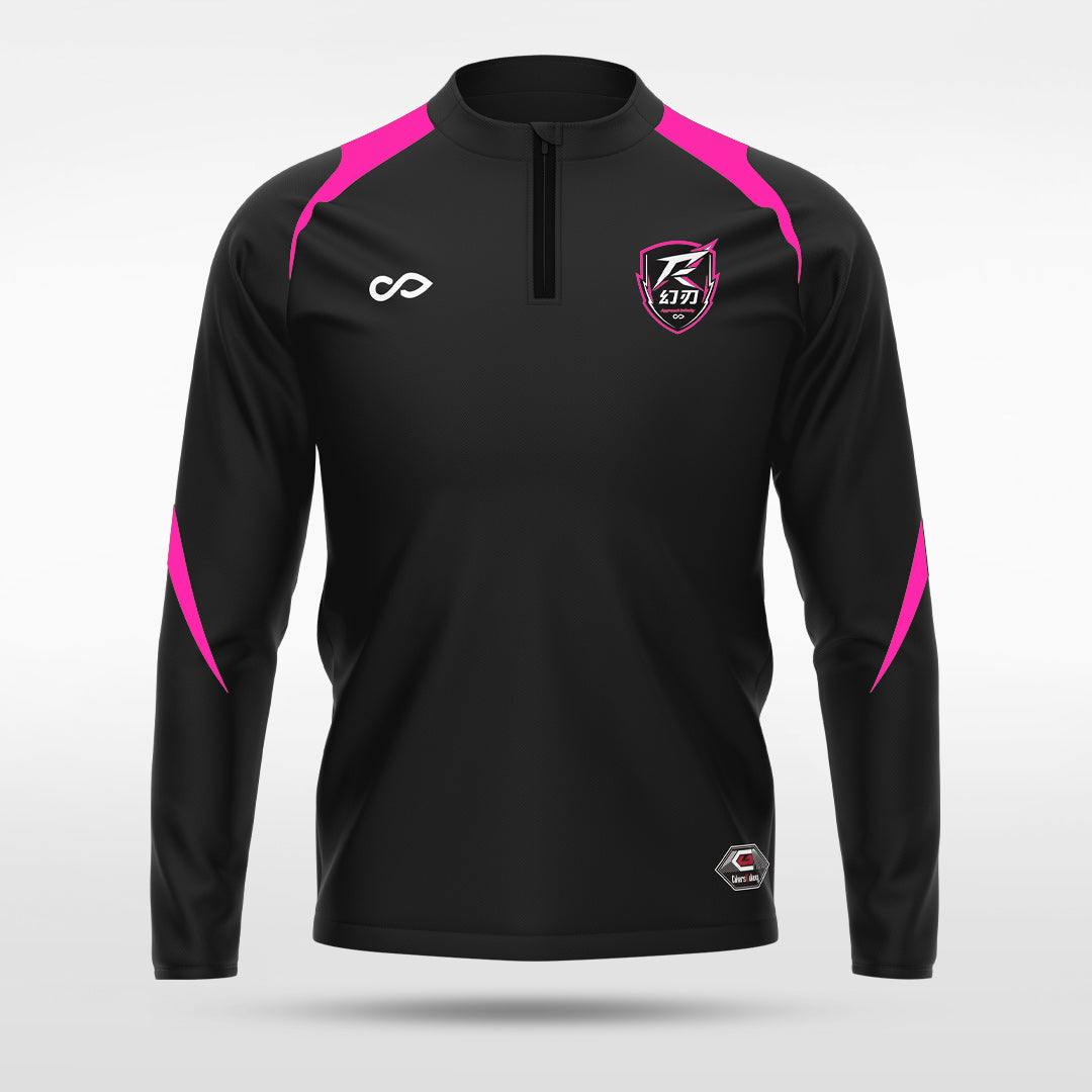kid 1/4 Half Zip Vanta PU Series Phantblade - AS233XFHR8 black