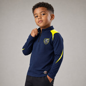 navy yellow