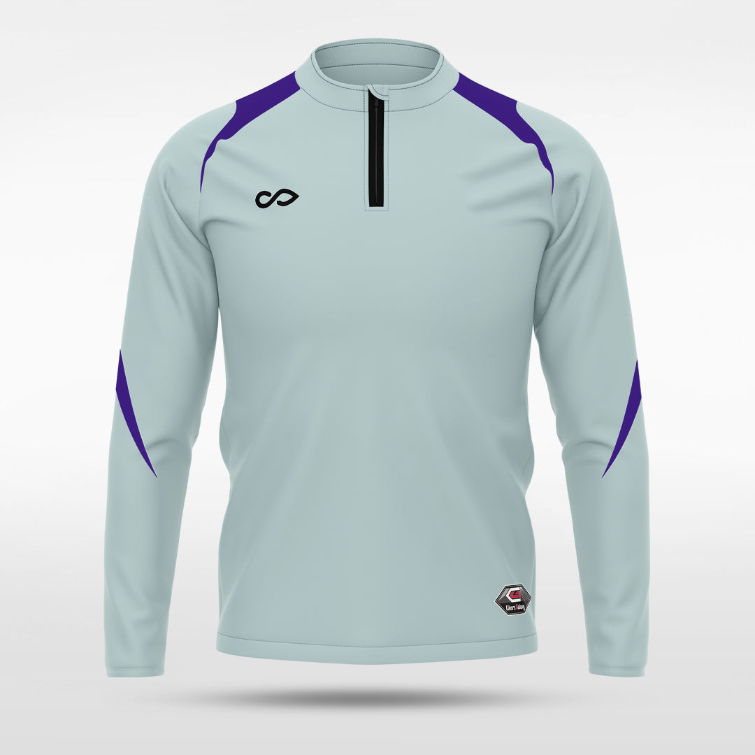 kid 1/4 Half Zip Vanta PU Series Phantblade - AS233XFHR8 gray