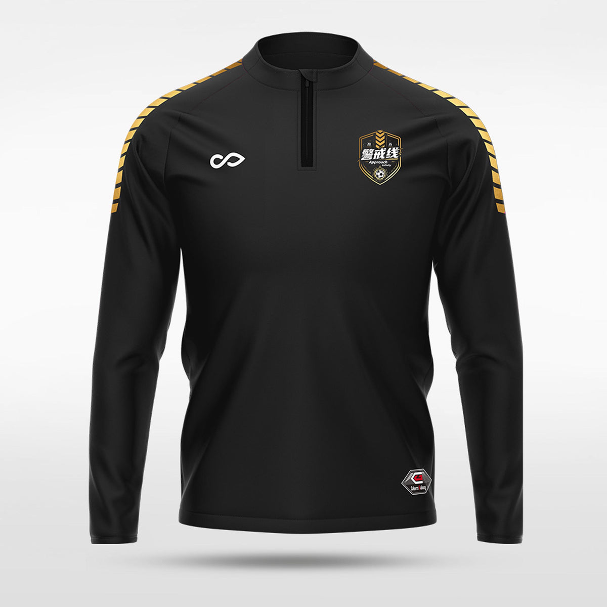 1/4 Half Zip Vanta PU Series Vigilux - AS233XFJJX3 black