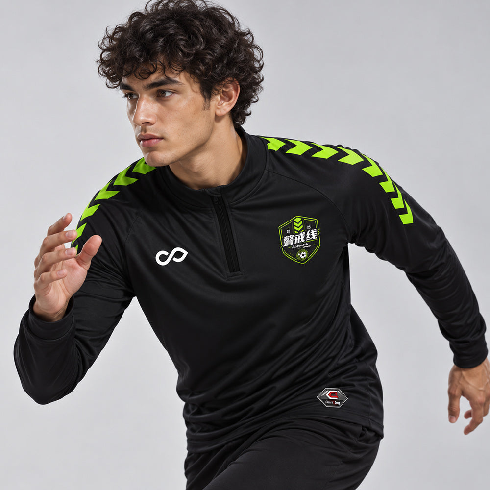 1/4 Half Zip Vanta PU Series Vigilux - AS233XFJJX3 black