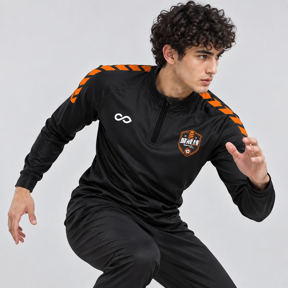 1/4 Half Zip Vanta PU Series Vigilux - AS233XFJJX3 black