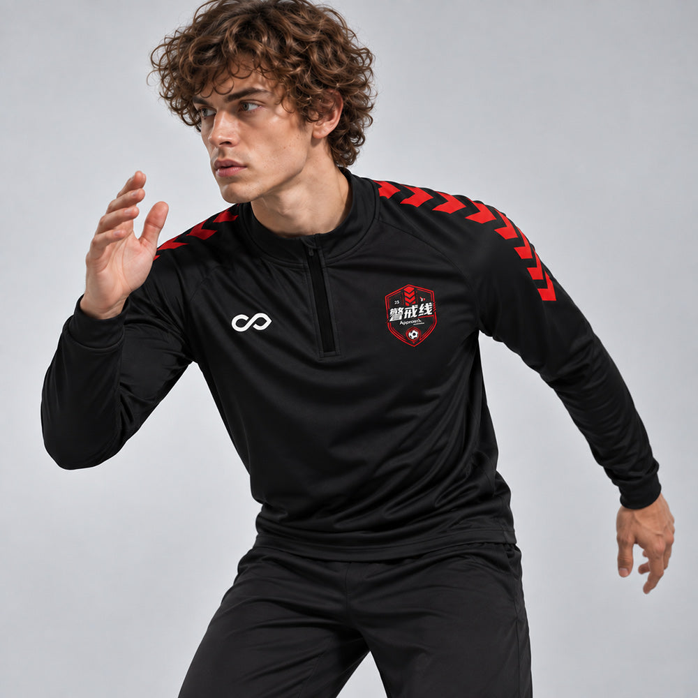1/4 Half Zip Vanta PU Series Vigilux - AS233XFJJX3 black