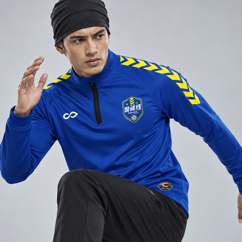 1/4 Half Zip Vanta PU Series Vigilux - AS233XFJJX3 blue