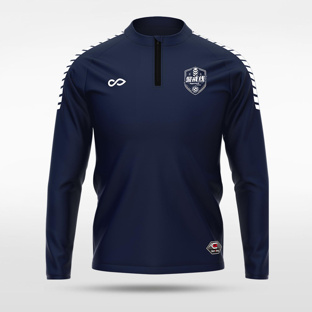 1/4 Half Zip Vanta PU Series Vigilux - AS233XFJJX3 navy