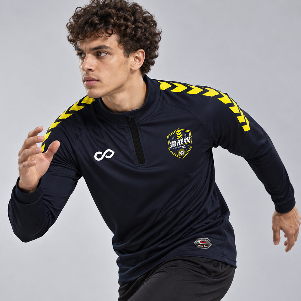 1/4 Half Zip Vanta PU Series Vigilux - AS233XFJJX3 navy