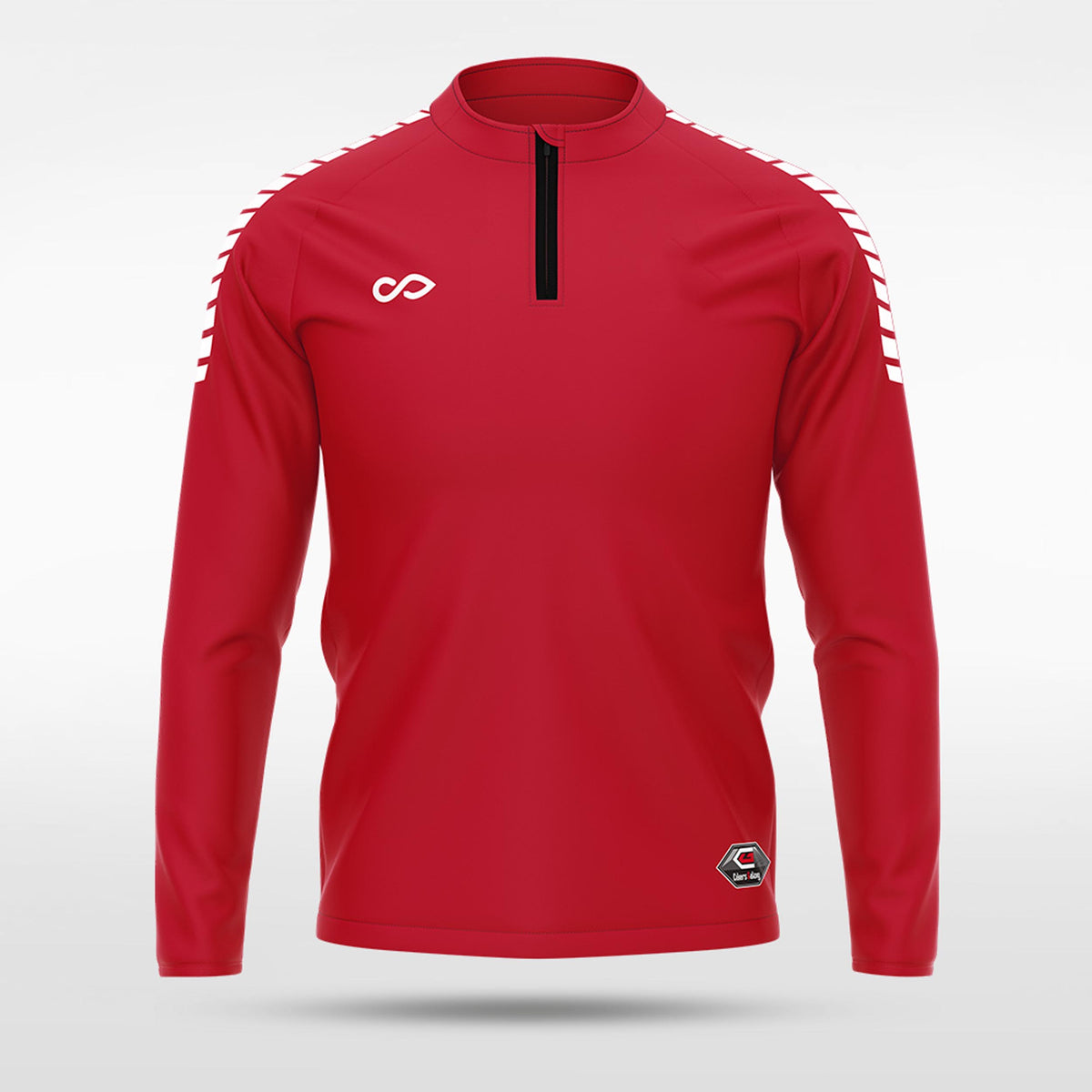 1/4 Half Zip Vanta PU Series Vigilux - AS233XFJJX3 red