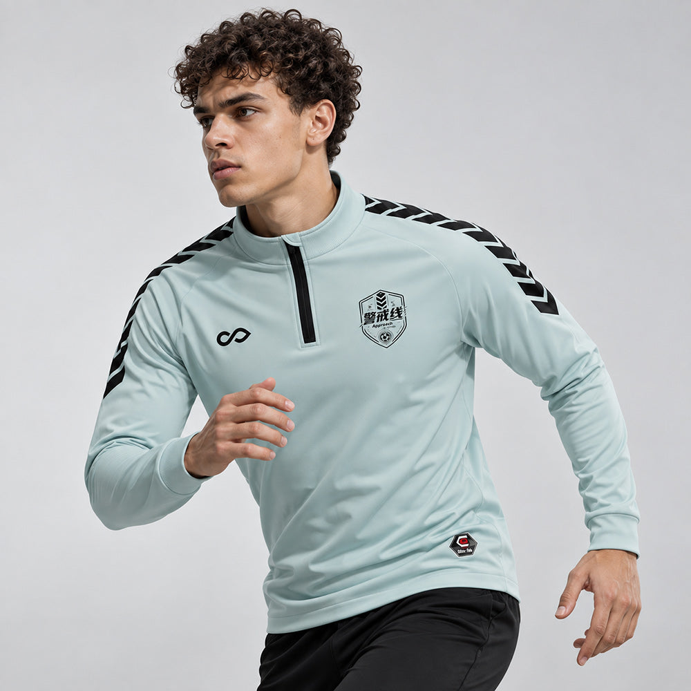 1/4 Half Zip Vanta PU Series Vigilux - AS233XFJJX3 silver