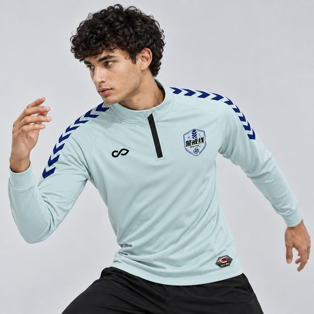 1/4 Half Zip Vanta PU Series Vigilux - AS233XFJJX3 silver