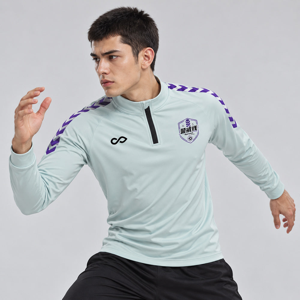 1/4 Half Zip Vanta PU Series Vigilux - AS233XFJJX3 silver