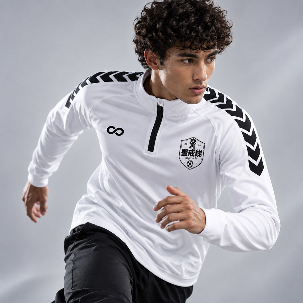 1/4 Half Zip Vanta PU Series Vigilux - AS233XFJJX3 white