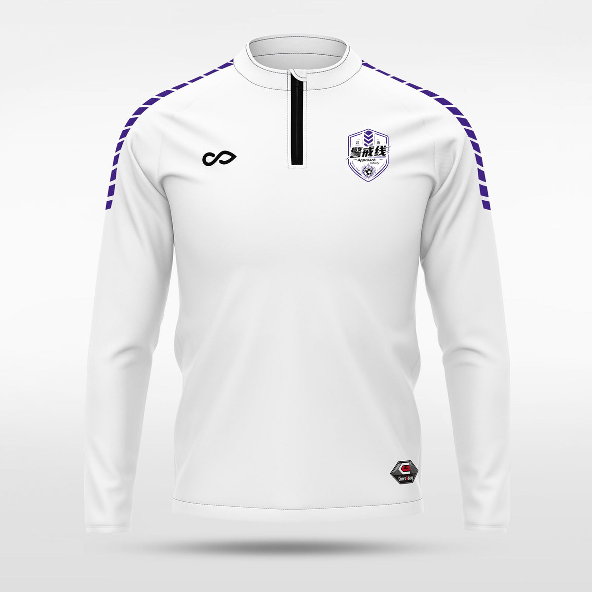 1/4 Half Zip Vanta PU Series Vigilux - AS233XFJJX3 white