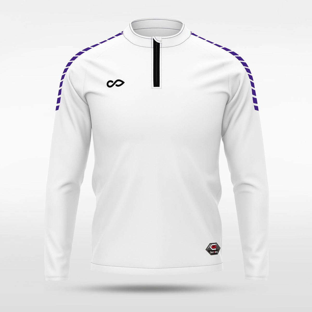1/4 Half Zip Vanta PU Series Vigilux - AS233XFJJX3 white
