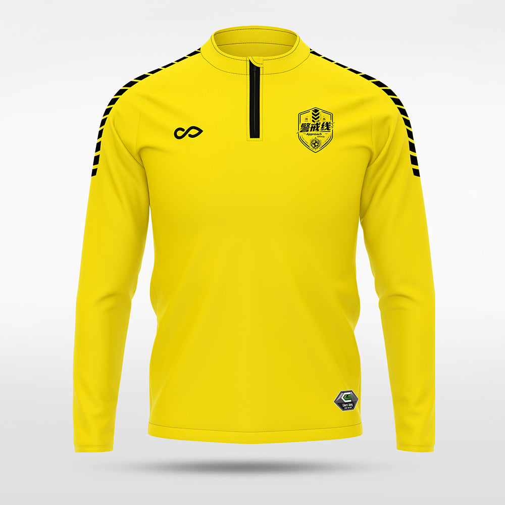 1/4 Half Zip Vanta PU Series Vigilux - AS233XFJJX3 yellow