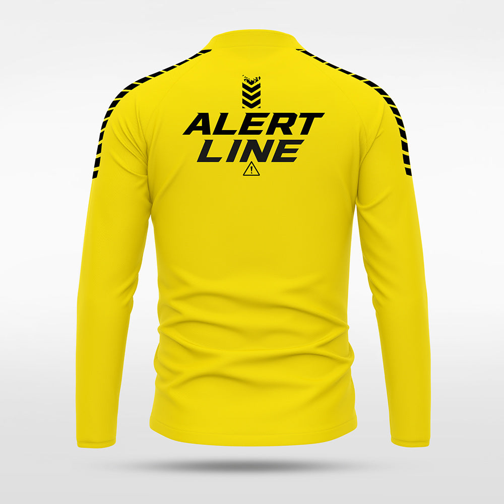 1/4 Half Zip Vanta PU Series Vigilux - AS233XFJJX3 yellow