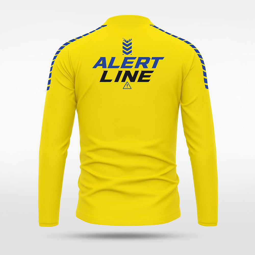 1/4 Half Zip Vanta PU Series Vigilux - AS233XFJJX3 yellow