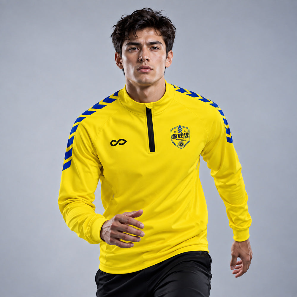 1/4 Half Zip Vanta PU Series Vigilux - AS233XFJJX3 yellow