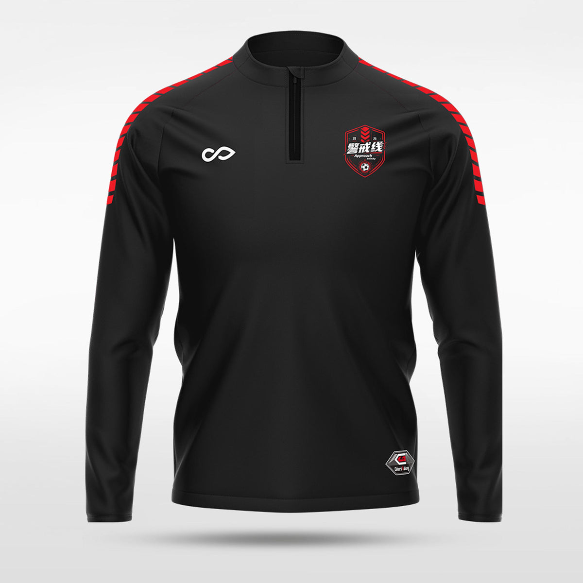 kid 1/4 Half Zip Vanta PU Series Vigilux - AS233XFJJX8 black