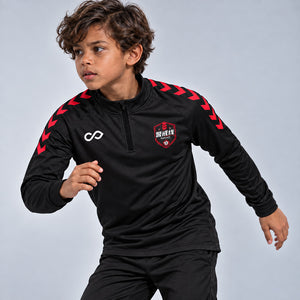 black red