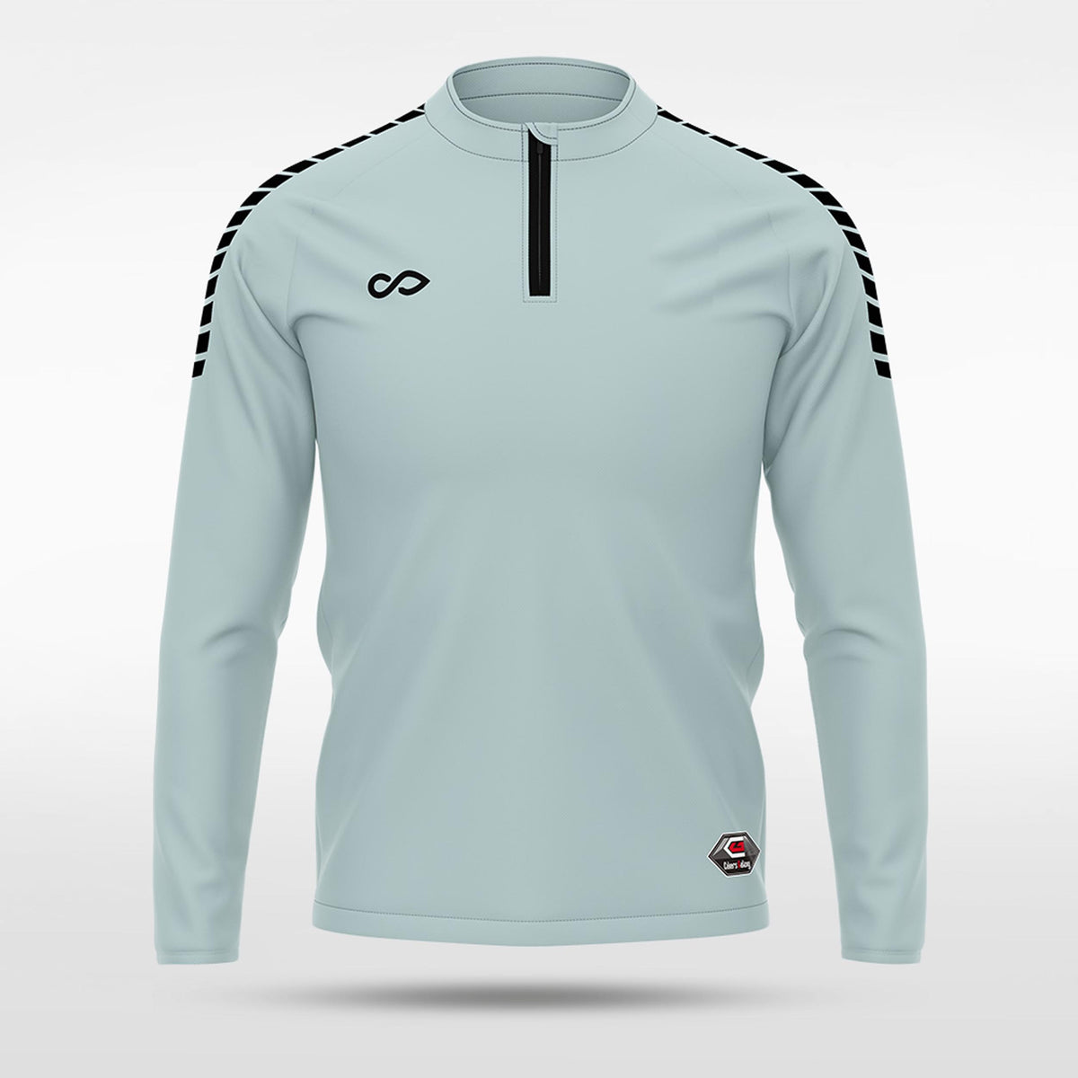 kid 1/4 Half Zip Vanta PU Series Vigilux - AS233XFJJX8 gray