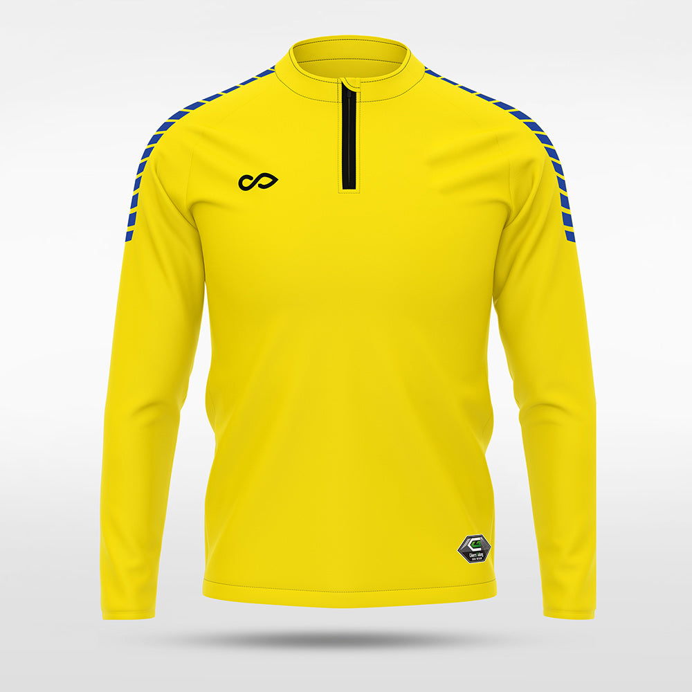 kid 1/4 Half Zip Vanta PU Series Vigilux - AS233XFJJX8 Yellow