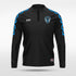 1/4 Half Zip Vanta PU  Series Catenara - AS233XFLD3 black