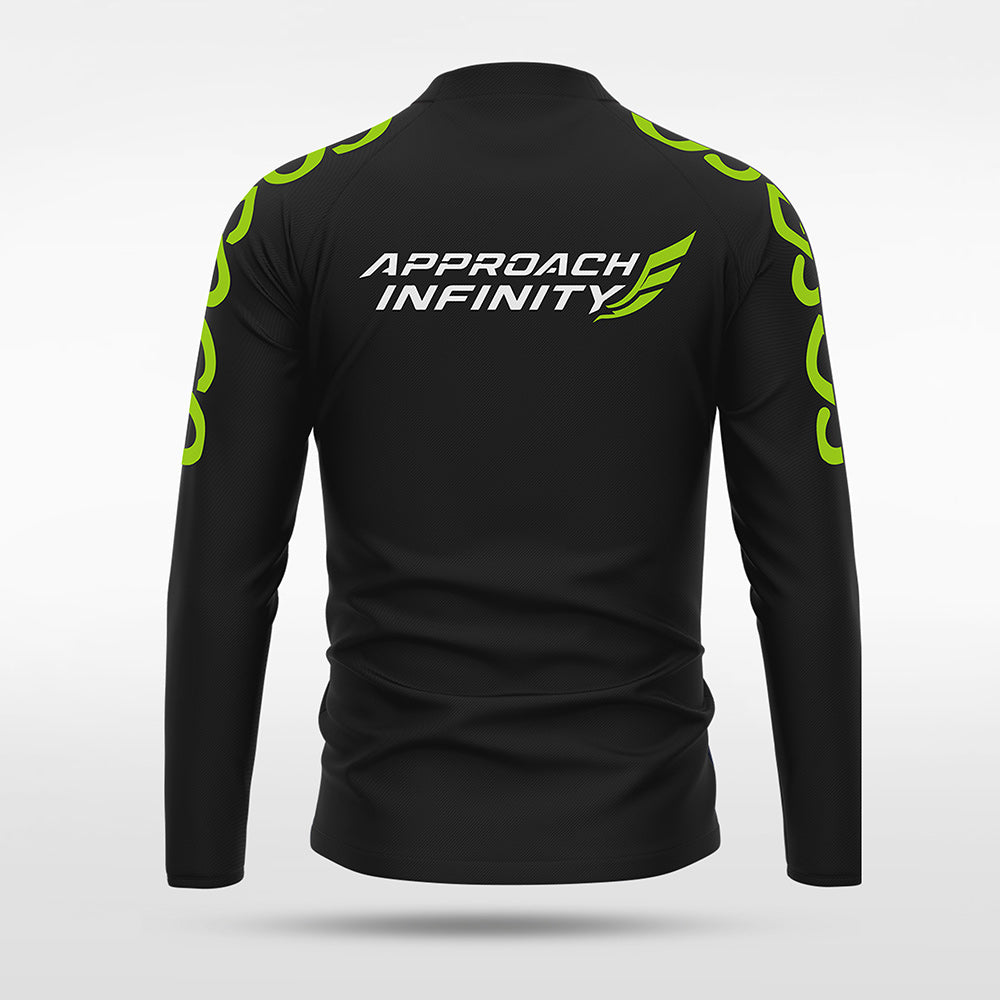 1/4 Half Zip Vanta PU  Series Catenara - AS233XFLD3 black