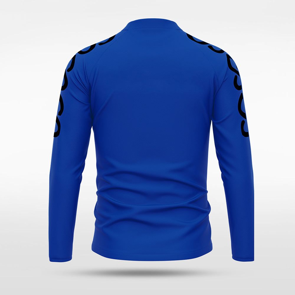1/4 Half Zip Vanta PU  Series Catenara - AS233XFLD3 blue