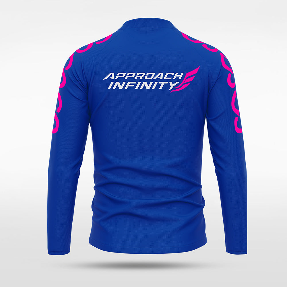 1/4 Half Zip Vanta PU  Series Catenara - AS233XFLD3 blue