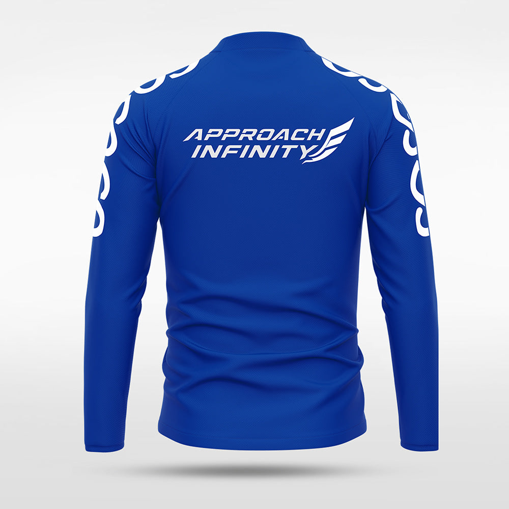 1/4 Half Zip Vanta PU  Series Catenara - AS233XFLD3 blue