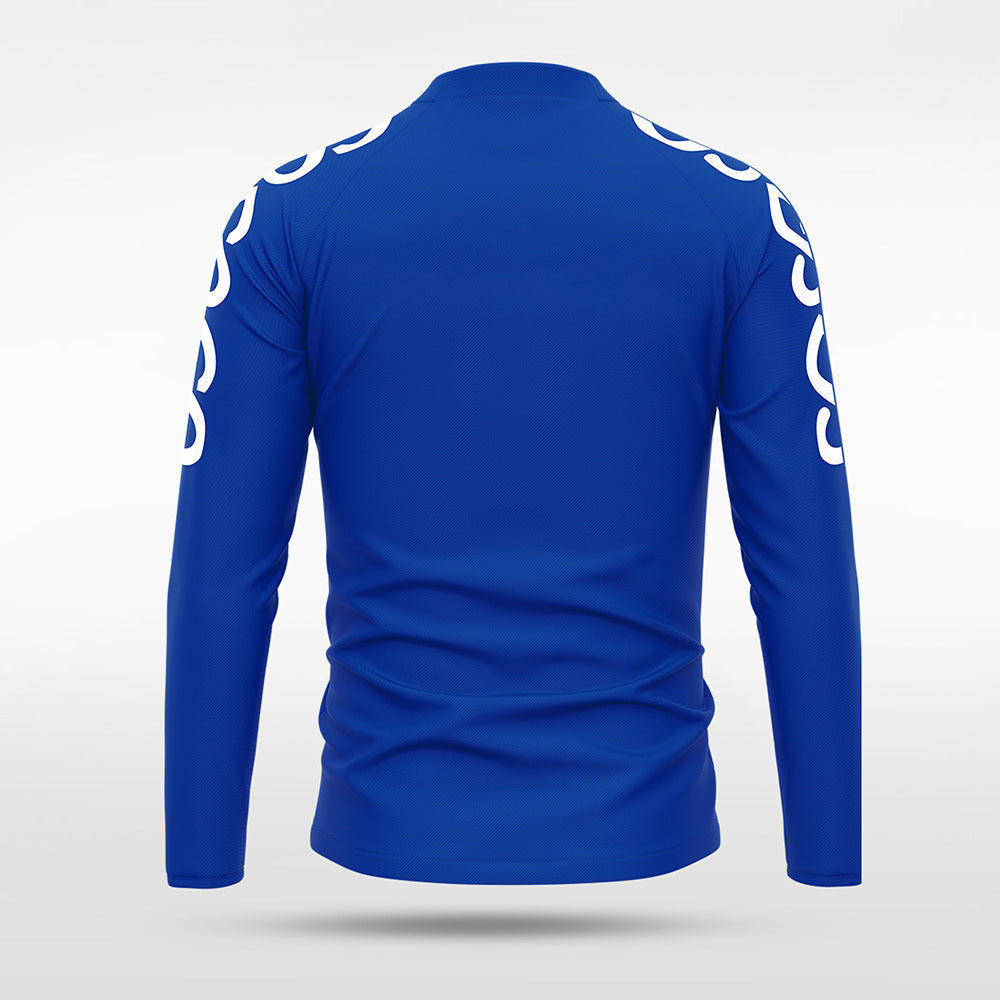 1/4 Half Zip Vanta PU  Series Catenara - AS233XFLD3 blue