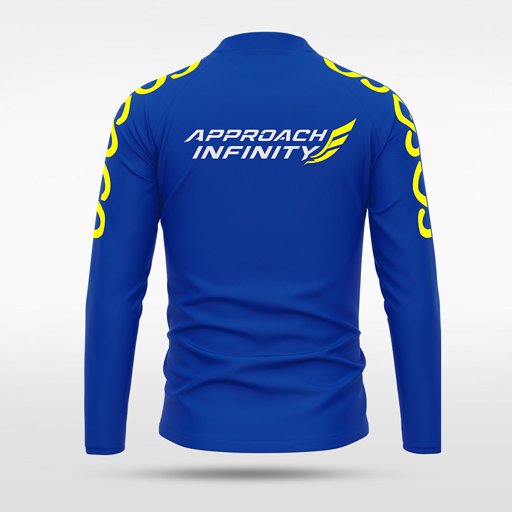1/4 Half Zip Vanta PU  Series Catenara - AS233XFLD3 blue