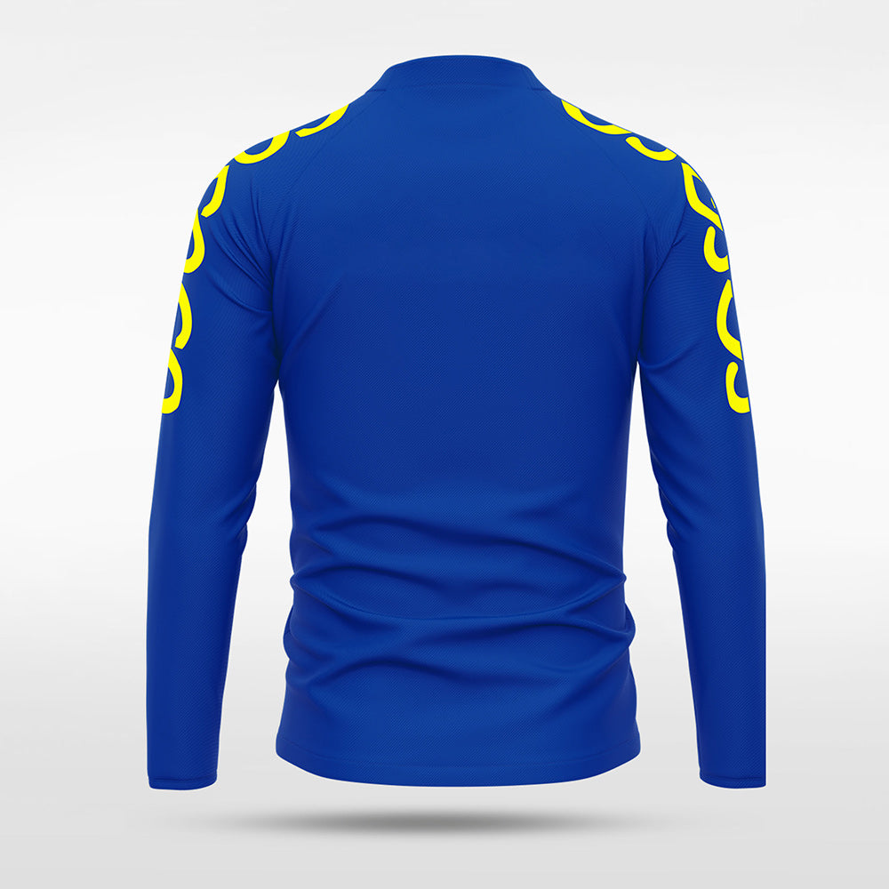1/4 Half Zip Vanta PU  Series Catenara - AS233XFLD3 blue