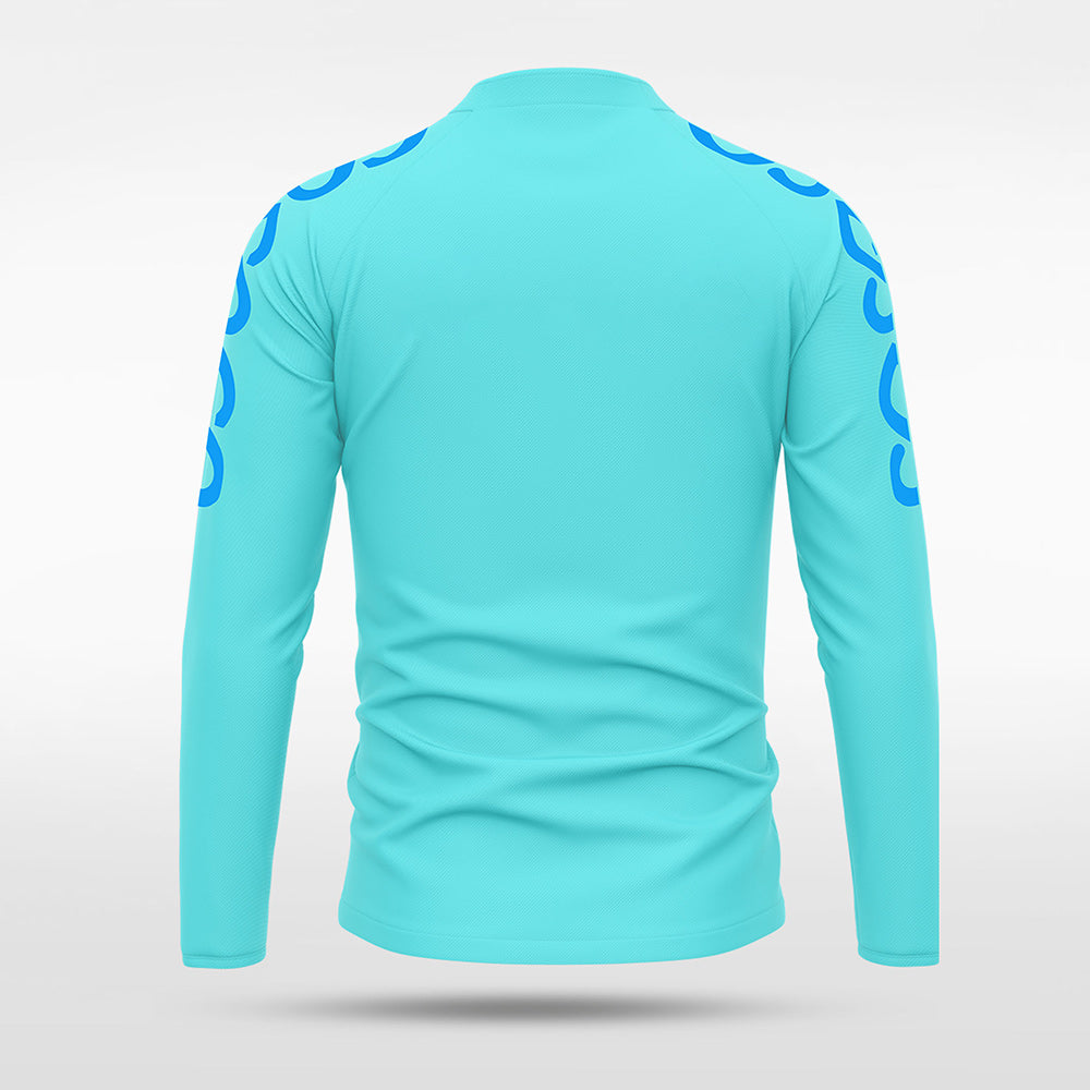 1/4 Half Zip Vanta PU  Series Catenara - AS233XFLD3 Mint Green