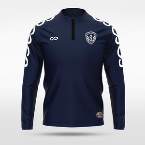 navy white