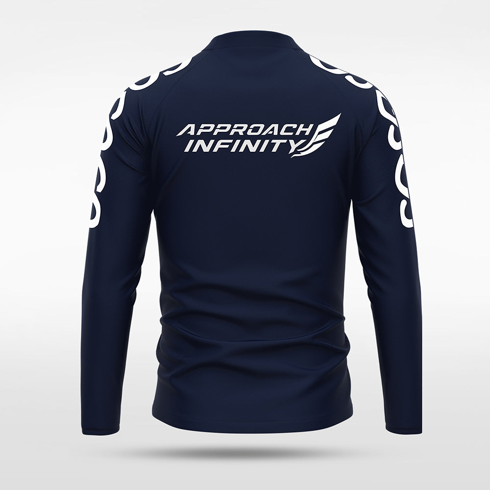 1/4 Half Zip Vanta PU  Series Catenara - AS233XFLD3 navy