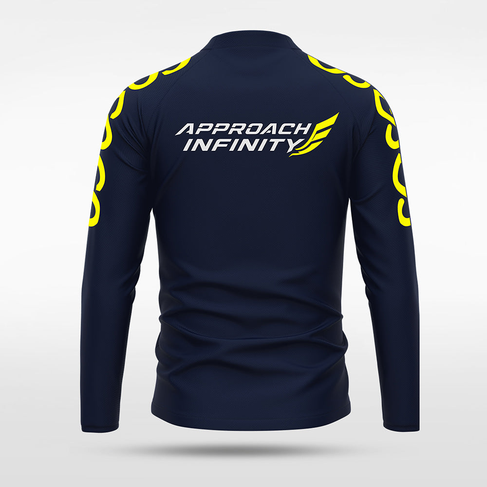 1/4 Half Zip Vanta PU  Series Catenara - AS233XFLD3 navy