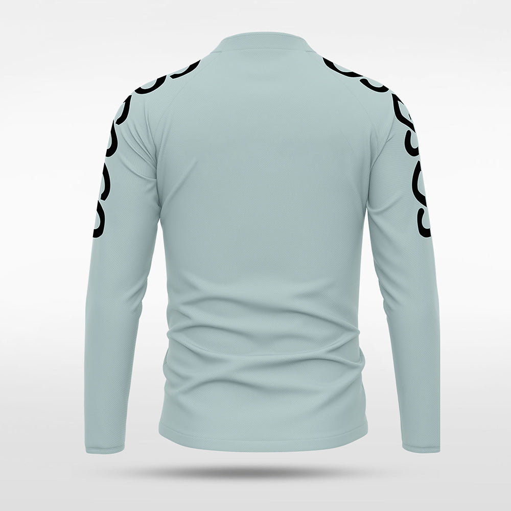 1/4 Half Zip Vanta PU  Series Catenara - AS233XFLD3 gray