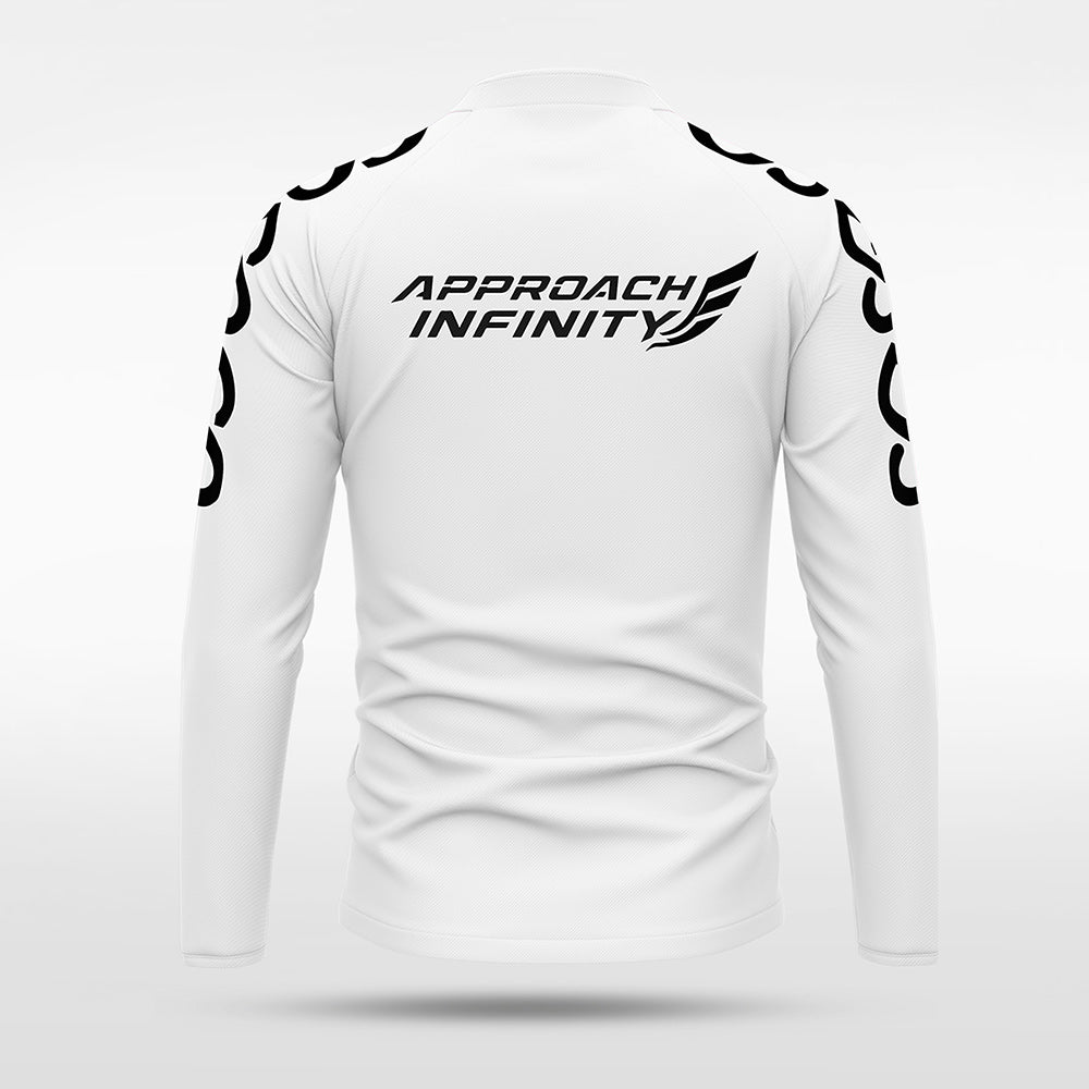 1/4 Half Zip Vanta PU  Series Catenara - AS233XFLD3 white